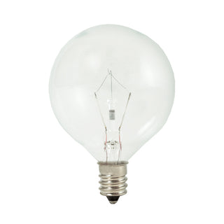 Light Bulb from the Krystal Collection in Clear Finish by Bulbrite