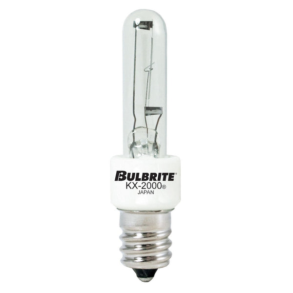 Tubular 20 Watt E12 T3 120.00V Krypton/Xenon 2700k Light Bulb by Bulbrite