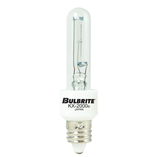 Tubular 40 Watt E11 T3 120V Krypton/Xenon 2700k Light Bulb by Bulbrite