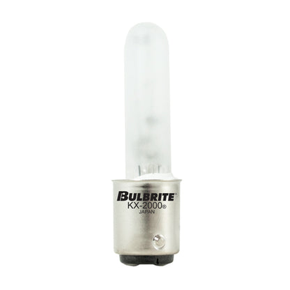 Tubular 60 Watt BA15d T3 120V Krypton/Xenon 2700k Light Bulb by Bulbrite