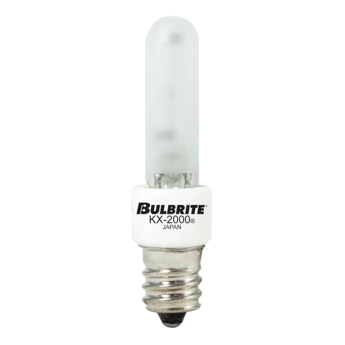 Tubular 60 Watt E12 T3 120.00V Krypton/Xenon 2700k Light Bulb by Bulbrite
