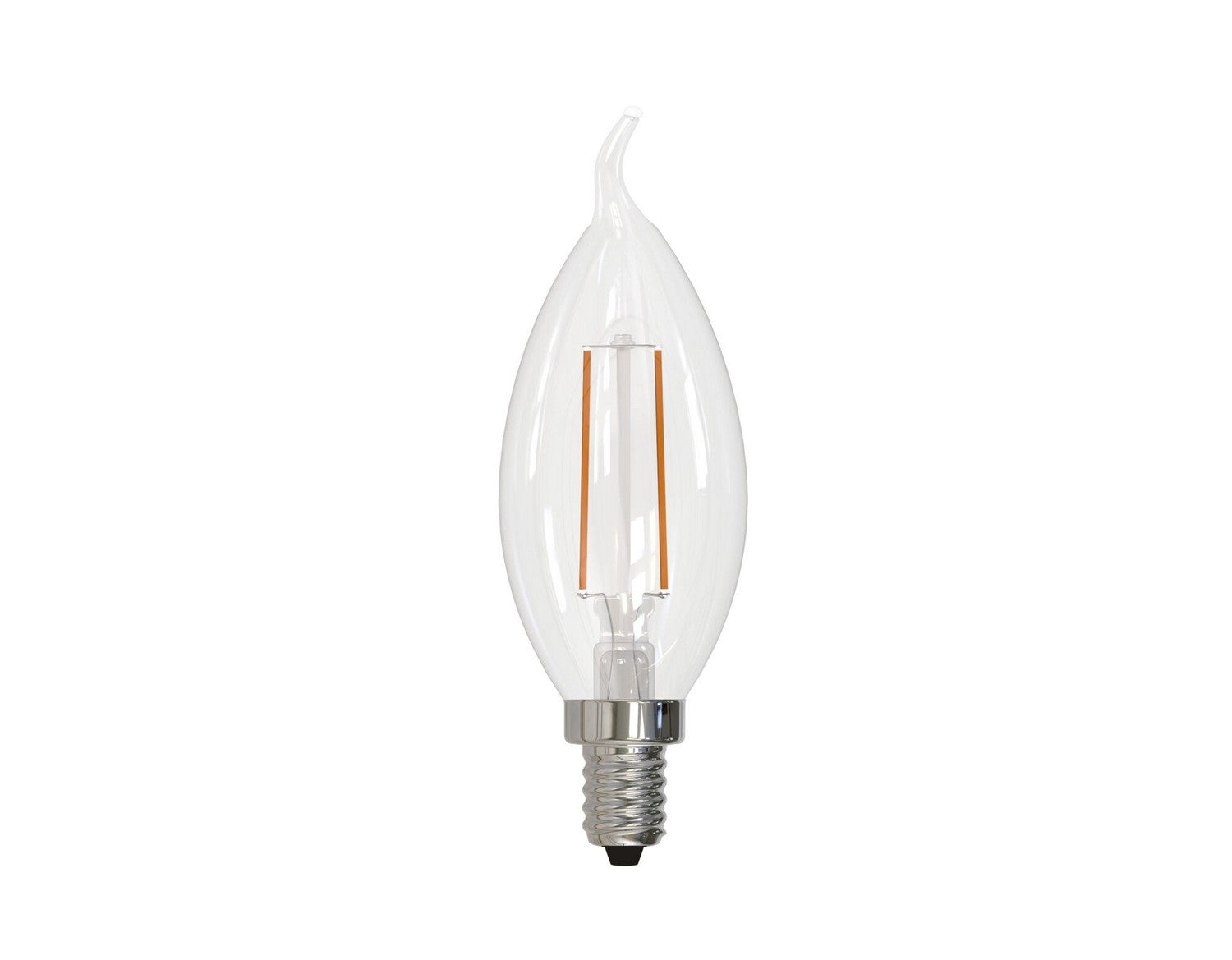 Light Bulb from the Filaments: Collection in Clear Finish by Bulbrite