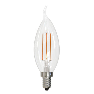 Light Bulb from the Filaments: Collection in Clear Finish by Bulbrite