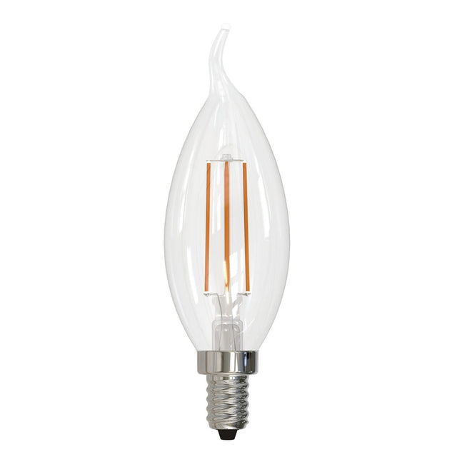 Flame Tip E12 CA10 120.00V LED 3000k Light Bulb by Bulbrite