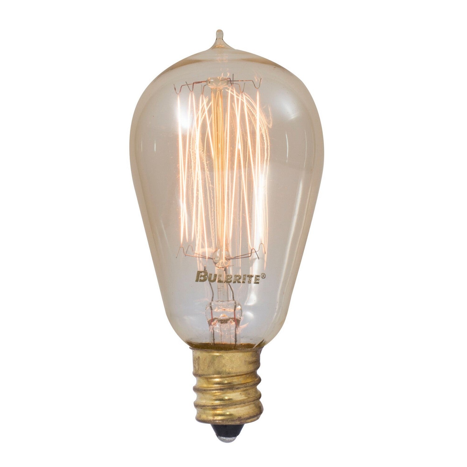 Light Bulb from the Nostalgic Collection in Antique Finish by Bulbrite