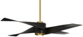 Artemis IV Ceiling Fan with Light by Minka Aire