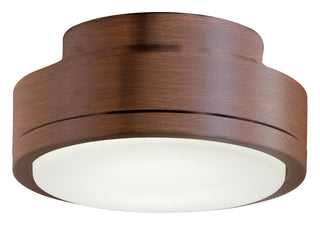 Buy distressed-koa-with-frosted-white-glass Rudolph Fan Light Kit by Minka Aire