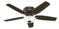 Kenbridge Hugger Ceiling Fan with Light by Hunter
