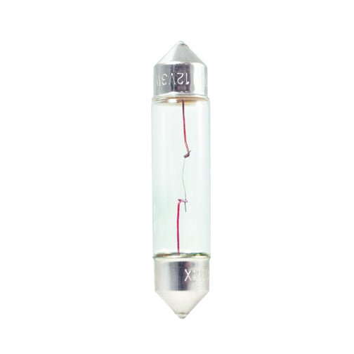 Tubular 10 Watt FESTOON T3.25 12V Krypton/Xenon 2800k Light Bulb by Bulbrite