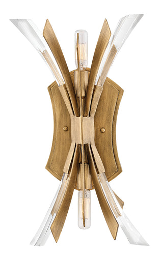 Buy burnished-gold-and-multicolor-shade Vida Sconce by Fredrick Ramond