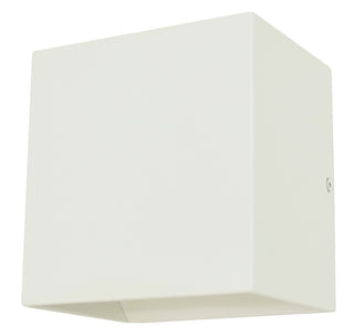 Buy white-with-none-glass Zoe Outdoor (Damp) Sconce by AFX Lighting