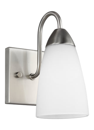 Buy brushed-nickel-with-etched-white-inside-glass-and-opal-shade Seville Vanity by Generation Lighting