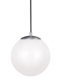 Leo - Hanging Globe Outdoor (Damp) Pendant by Visual Comfort Studio