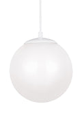 Leo - Hanging Globe Outdoor (Damp) Pendant by Visual Comfort Studio