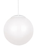 Leo - Hanging Globe Outdoor (Damp) Pendant by Visual Comfort Studio