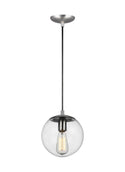 Leo-Hanging Globe Outdoor (Damp) Pendant by Visual Comfort Studio