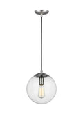 Leo - Hanging Globe Outdoor (Damp) Pendant by Visual Comfort Studio
