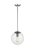 Leo-Hanging Globe Outdoor (Damp) Pendant by Visual Comfort Studio