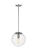 Leo-Hanging Globe Outdoor (Damp) Pendant by Visual Comfort Studio