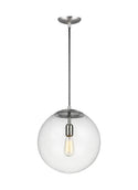 Leo-Hanging Globe Outdoor (Damp) Pendant by Visual Comfort Studio