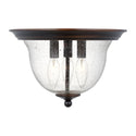 Belton Outdoor (Damp) Flush Mount Ceiling Light by Generation Lighting