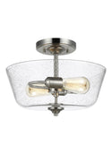 Belton Outdoor (Damp) Flush Mount Ceiling Light by Generation Lighting