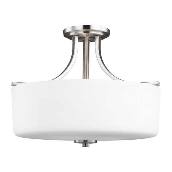 Canfield Outdoor (Damp) Flush Mount Ceiling Light by Generation Lighting