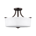 Canfield Outdoor (Damp) Flush Mount Ceiling Light by Generation Lighting