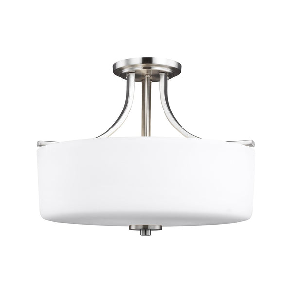 Canfield Outdoor (Damp) Flush Mount Ceiling Light by Generation Lighting