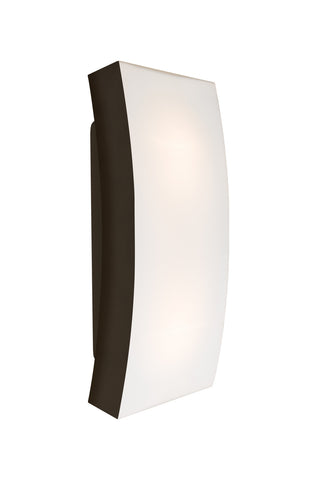 Buy bronze-with-opal-bronze-glass Billow Sconce by Besa