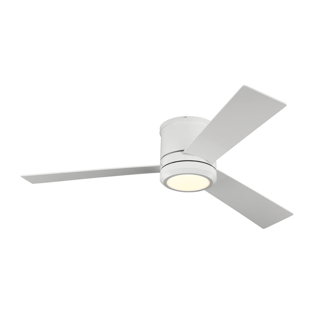 Clarity Hugger Ceiling Fan with Light by Generation Lighting