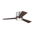 Clarity Hugger Ceiling Fan with Light by Generation Lighting