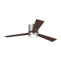 3-Blades Clarity Hugger Ceiling Fan with Light by Generation Lighting