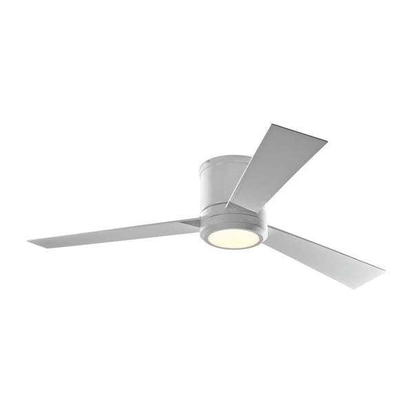 Clarity Hugger Ceiling Fan with Light by Generation Lighting