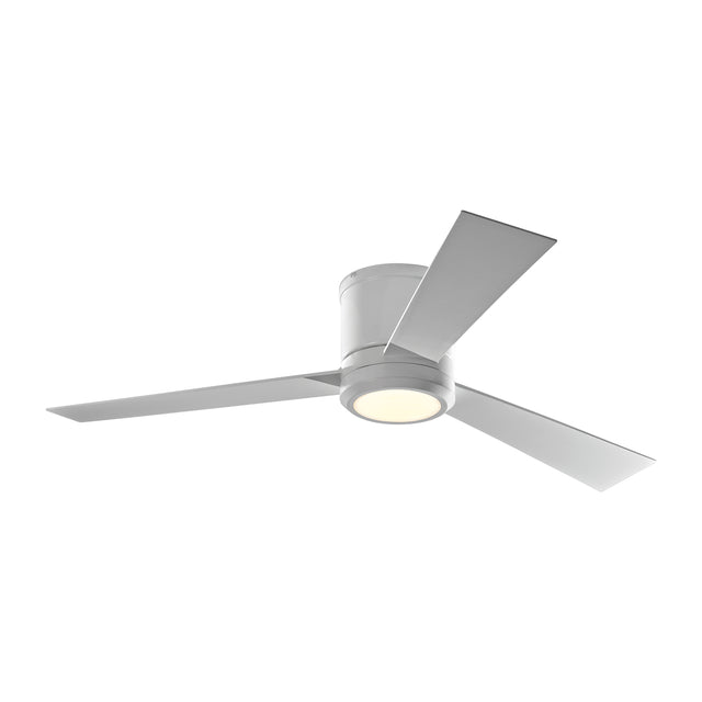 Clarity Hugger Ceiling Fan with Light by Generation Lighting