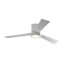 3-Blades Clarity Hugger Ceiling Fan with Light by Generation Lighting
