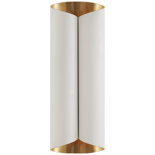 Buy plaster-white-and-gild Selfoss Sconce by Visual Comfort Signature