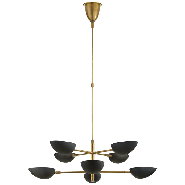 Graphic Outdoor (Damp) Chandelier by Visual Comfort Signature