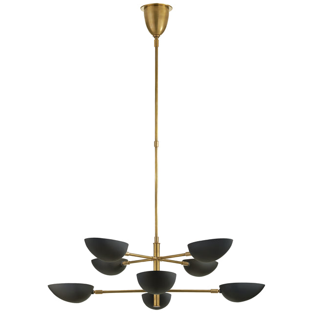 Graphic Outdoor (Damp) Chandelier by Visual Comfort Signature