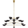 Graphic Outdoor (Damp) Chandelier by Visual Comfort Signature