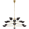 Graphic Outdoor (Damp) Chandelier by Visual Comfort Signature