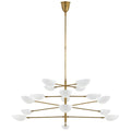 Graphic Outdoor (Damp) Chandelier by Visual Comfort Signature