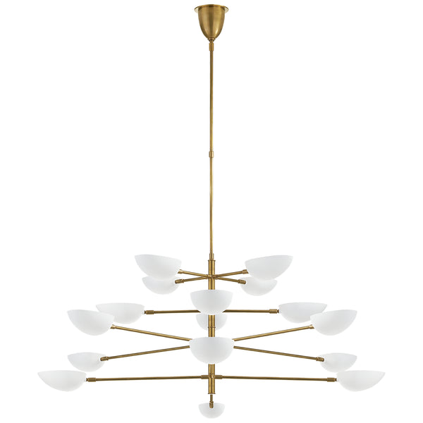 Graphic Outdoor (Damp) Chandelier by Visual Comfort Signature