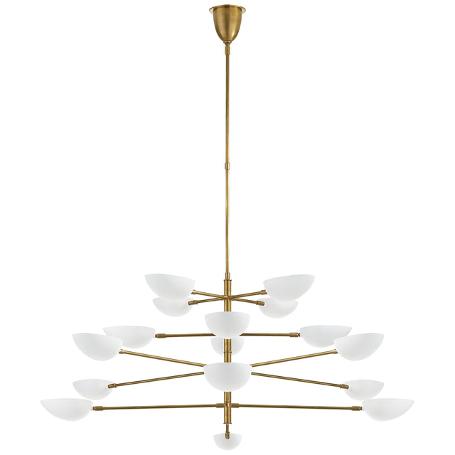 Graphic Outdoor (Damp) Chandelier by Visual Comfort Signature