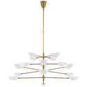 Graphic Outdoor (Damp) Chandelier by Visual Comfort Signature