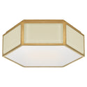 Bradford Outdoor (Damp) Flush Mount Ceiling Light by Visual Comfort Signature