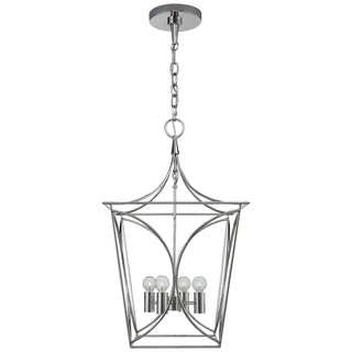 Buy polished-nickel Cavanagh Outdoor (Damp) Lantern by Visual Comfort Signature