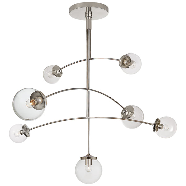 Prescott Outdoor (Damp) Chandelier by Visual Comfort Signature