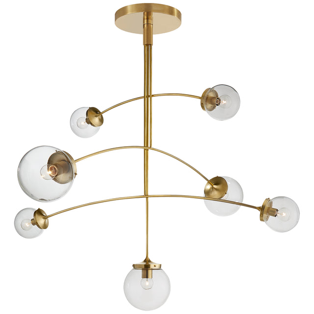 Prescott Outdoor (Damp) Chandelier by Visual Comfort Signature