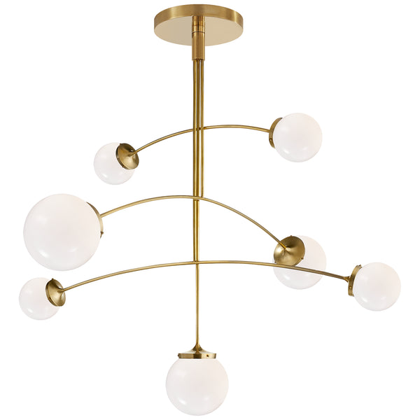 Prescott Outdoor (Damp) Chandelier by Visual Comfort Signature